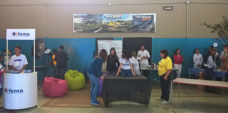 Mostra de Software, voltada às graduações de Informática. (Foto: FEMA)